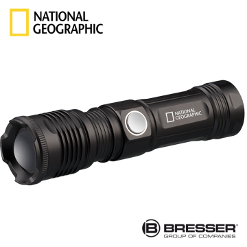 BRESSER NATIONAL GEOGRAPHIC™ ILUMINOS 1000 LED Zoom El Feneri - (Işık Gücü 1000 Lümen)
