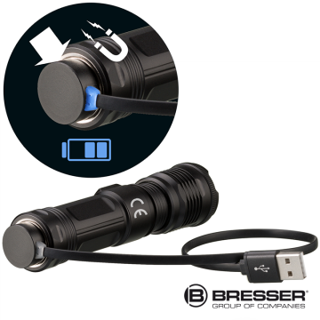 BRESSER NATIONAL GEOGRAPHIC™ ILUMINOS 1000 LED Zoom El Feneri - (Işık Gücü 1000 Lümen)