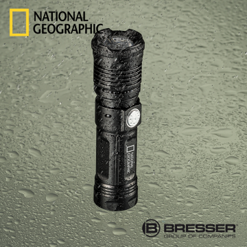 BRESSER NATIONAL GEOGRAPHIC™ ILUMINOS 1000 LED Zoom El Feneri - (Işık Gücü 1000 Lümen)