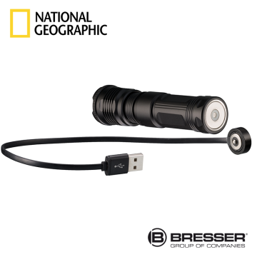 BRESSER NATIONAL GEOGRAPHIC™ ILUMINOS 1000 LED Zoom El Feneri - (Işık Gücü 1000 Lümen)