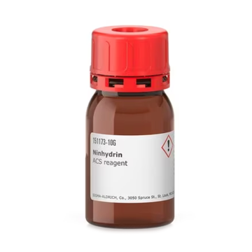 Sigma-Aldrich 151173 Ninhydrin ACS reagent CAS No.: 485-47-2 10 gr