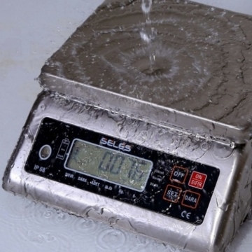 SELES AGT S2 30 Su Korumalı Terazi 30 kg / 1 gr HACCP, CE, RoHS, IP68