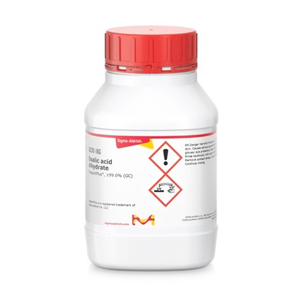Sigma-Aldrich O0376 Oxalic acid dihydrate ReagentPlus®, ≥99.0% (GC) 1 kg