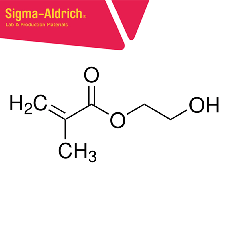 Sigma-Aldrich 477028 2-Hydroxyethyl methacrylate ≥99%, contains ≤50 ppm monomethyl ether hydroquinone as inhibitor CAS No.: 868-77-9 100 mL