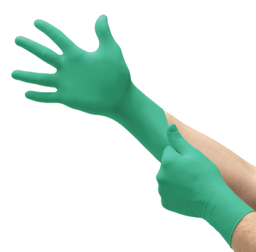 Ansell MICROFLEX® 93-850 Kimyasallara Karşı Yüksek Dirençli Nitril Laboratuvar Eldiveni Small (6.5 - 7) 100 Adet/Kutu
