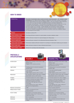 Synbıosıs Protocol 3 Plus Bilgisayar Kontrollü Koloni Sayıcı