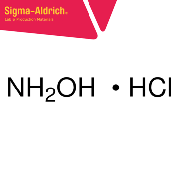 Sigma-Aldrich 255580 Hydroxylamine hydrochloride ACS reagent, 98.0% CAS No.: 5470-11-1 5 gr