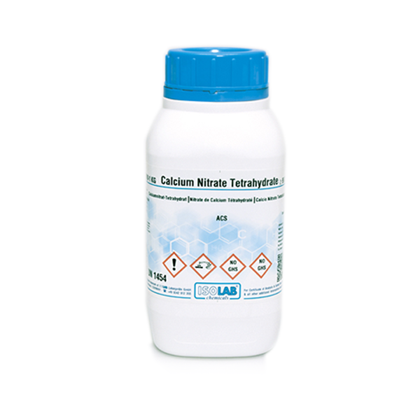 ISOLAB 909.026.1000 Calcium chloride dihydrate for Analysis ACS, Reag. Ph. Eur CAS No.: 10035-04-8 1 kg