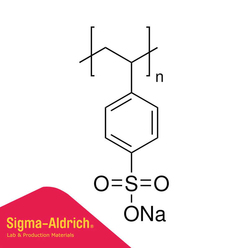 Sigma-Aldrich 243051 Poly(sodium 4-styrenesulfonate) average Mw ~70,000 CAS No.: 25704-18-1 500 gr