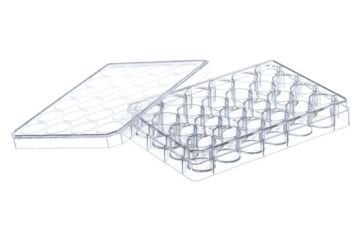 greiner 662102 BIO-ONE Asma Kültürü için MULTIWELL PLATE 24 WELL, PS, CLEAR, LID WITH CONDENSATION RINGS, STERILE, SINGLE PACKED