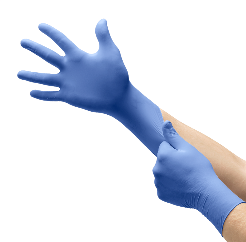 Ansell MICROFLEX® 93-823 Aşırı Hassas Ciltler için Nitril Laboratuvar Eldiveni Small (6.5 - 7) 100 Adet/Kutu