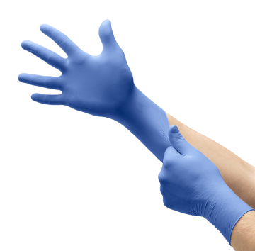 Ansell MICROFLEX® 93-823 Aşırı Hassas Ciltler için Nitril Laboratuvar Eldiveni Small (6.5 - 7) 100 Adet/Kutu