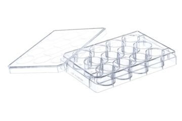 greiner BIO-ONE 665102 Süspansiyon Kültürü için MULTIWELL PLATE PS, CLEAR, LID WITH CONDENSATION RINGS, STERILE, SINGLE PACKED