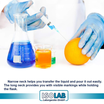 ISOLAB Erlen SET 50 ml, 100 ml, 250 mL / 1'er Adet