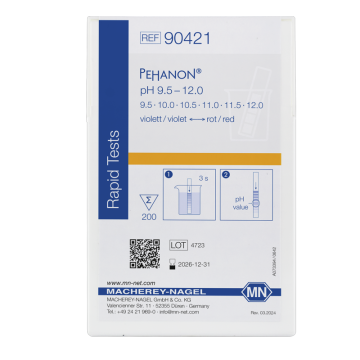 Macherey-Nagel 90421 PEHANON®  pH Kağıdı 9.5-12.0 pH  200 Adet/Kutu