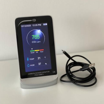 PCE CMM 5 Karbondioksit, Sıcaklık ve Nem Ölçer  400... 5000 Ppm / 10.0... 50.0 °C / 0... 99 % Rh