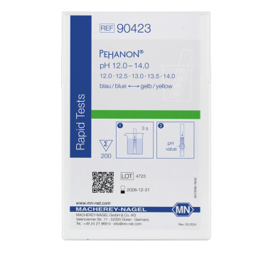 Macherey-Nagel 90423 Pehanon® pH Kağıdı 12.0-14.0 pH 200 Adet/Kutu