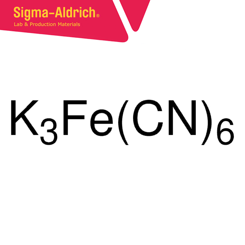 Sigma-Aldrich 31253 Potassium hexacyanoferrate(III) puriss. p.a., ACS reagent, reag. ISO, reag. Ph. Eur., ≥99% CAS No.: 13746-66-2 250 gr