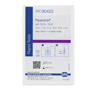 Macherey-Nagel 90422 PEHANON®  pH Kağıdı 10.5-13.0 pH  200 Adet/Kutu