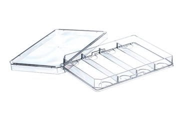 greiner BIO-ONE 96077307 FOURWELL PLATE, PS, 127,8/85,5 mm, LID, VENTS, STERILE 32 Adet/Paket