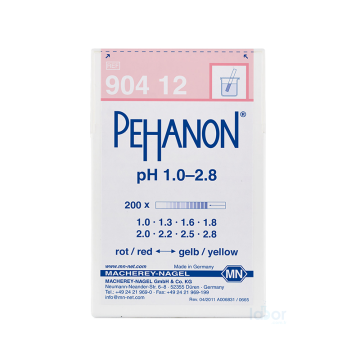 Macherey-Nagel 904 12 Pehanon®  pH Kağıdı 1.0-2.8 pH  200 Adet/Kutu