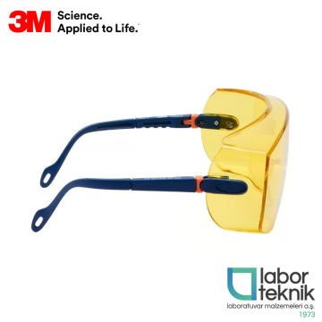 3M™ 2802 Konfor Serisi Koruyucu Gözlük Üstü Gözlük (Kehribar)