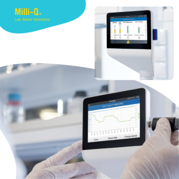 Milli-Q IQ 7005 Ultra Saf ve Saf Su Arıtma Sistemi Musluk Suyundan Ultra Saf Su (Tip 1) ve Saf Su (Tip 2)  5 L/saat