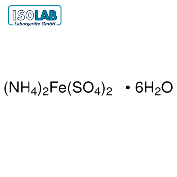 ISOLAB 903.046.1000 Ammonium İron(II) Sulfate Hexahydrate for Analysis ISO CAS No.: 7783-85-9 1 kg