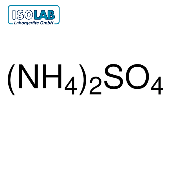ISOLAB 903.056.1000 Ammonium Sulfate ACS, ISO, Reag. Ph. Eur CAS No.: 7783-20-2 1 kg