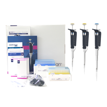 GILSON PIPETMAN G Starter Kit, P20G, P200G, P1000G Ayarlanabilir Otomatik Pipet Seti