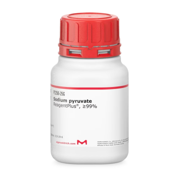 Sigma Aldrich P2256 Sodium pyruvate ReagentPlus®, ≥99% 25 gr
