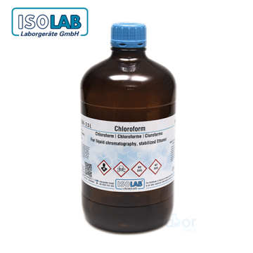 ISOLAB 910.037.2501 Chloroform for Liquid Chromatography, Stabilized Ethanol CAS No.: 67-66-3 2.5 L