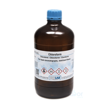 ISOLAB 910.037.2501 Chloroform for Liquid Chromatography, Stabilized Ethanol CAS No.: 67-66-3 2.5 L