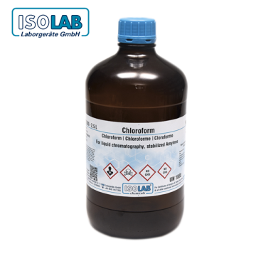 ISOLAB 910.057.2501 Chloroform for Liquid Chromatography, Stabilized Amylene CAS No.: 67-66-3 2.5 L