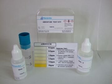 Norateks Amonyum Test Kiti (0,1 – 0,5 – 1 – 2,5 – 5 – 10)