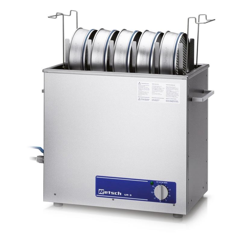 Retsch UR3 Ultrasonik Banyo 45 L / 5 Elek 200 X 50 mm