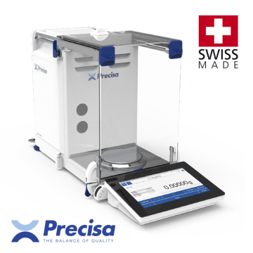 Precisa HA 225SM-DR Semi Mikro Terazi 102/225 gr / 0.01/0.1 mg / ø80 mm + TLS + EDS