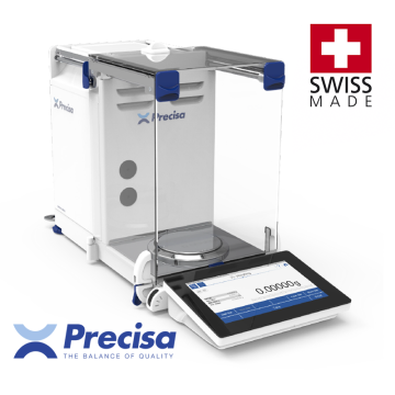 Precisa HA 225SM-DR Semi Mikro Terazi 102/225 gr / 0.01/0.1 mg / ø80 mm + TLS + EDS