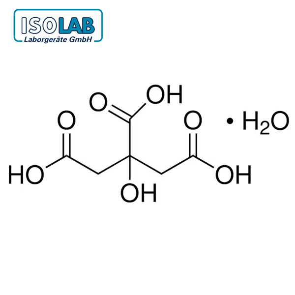ISOLAB 910.046.1000 Citric Acid Monohydrate for Analysis ACS, ISO, Reag. Ph. Eur CAS No.: 5949-29-1  1 kg
