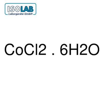 ISOLAB 911.016.0100 Cobalt(II) chloride hexahydrate for Analysis ACS, Reag. Ph. Eur CAS No.: 7791-13-1 100 gr