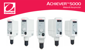 OHAUS  ACHIEVER™ 5000-60  Mekanik Karıştırıcı  30... 2.000 rpm / 25 L / 50.000 (mPa s)