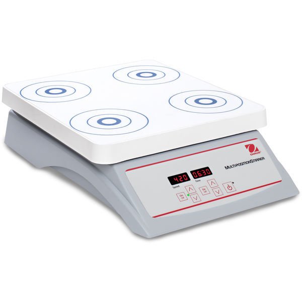 OHAUS STMP4DG Dijital Çoklu Manyetik Karıştırıcı  60... 1400 rpm / 4 x 1 L