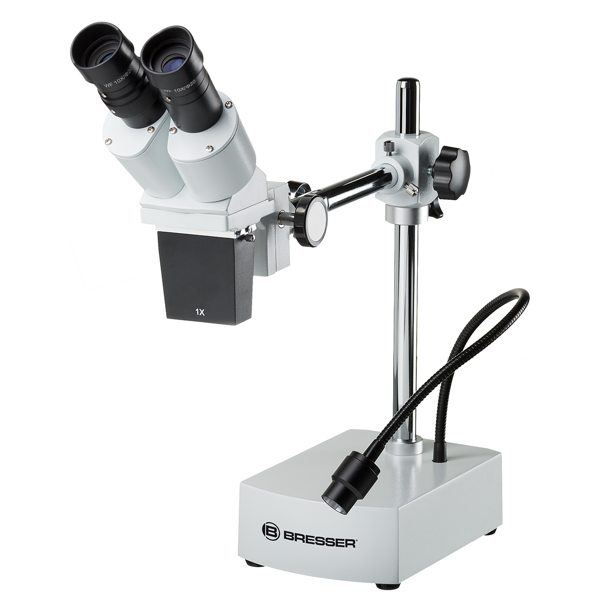 BRESSER Biorit ICD CS LED Stereo Mikroskop 5x/20x