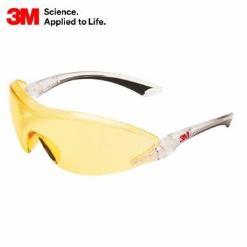 3M™ 2842 Modern Serisi Koruyucu Güvenlik Gözlüğü (Kehribar)