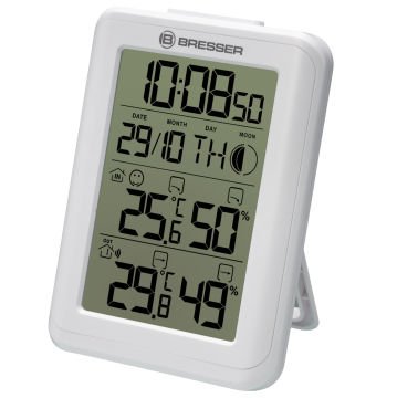 BRESSER ClimaTemp IO RC Termometre Jumbo Set 0... 50 °C / -40... 70 °C / 20... 95% RH