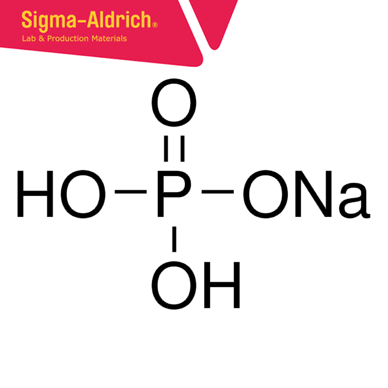 Sigma-Aldrich 71496 Sodium phosphate monobasic purum p.a., anhydrous, ≥99.0% (T) CAS Number: 7558-80-7  1 kg