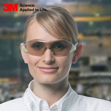 3M™ 2844 Modern Serisi Koruyucu Güvenlik Gözlüğü (Ayna)