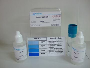 Norateks Bakır Test Kiti ( 1 - 2 - 3 – 5 )