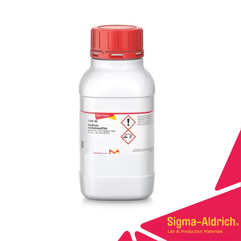 Sigma-Aldrich 31448 Sodium metabisulfite puriss. p.a., ACS reagent, reag. Ph. Eur., dry, 98-100.5% CAS No.: 7681-57-4 1 kg