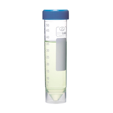ISOLAB Tüp - Santrifüj - P.P - Vidalı Kapaklı - 50 ml - Dna/Rna Free - Etekli - Gamma Steril - 50 Adet / Tekli poşet